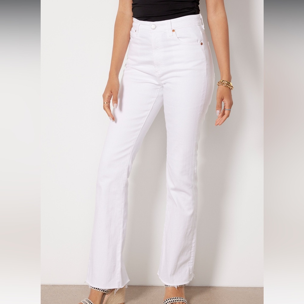 COPY - AG jeans alexxis in off white